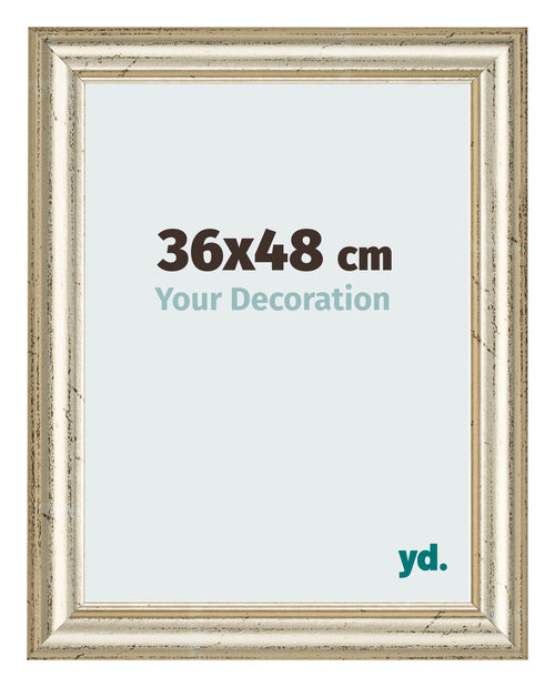 Cornice 36x48cm Lucentezza Metallica MDF Lazio Davanti Dimensione | Yourdecoration.it