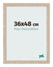 Cornice 36x48cm Rovere MDF Bologna Davanti Dimensione | Yourdecoration.it