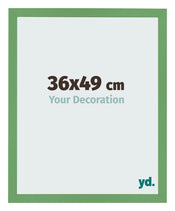 Cornice 36x49 cm Verde MDF Bologna Davanti Dimensione | Yourdecoration.it