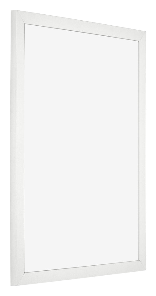 Cornice 36x49cm Bianco Lucente MDF Bologna Davanti Obliquo | Yourdecoration.it