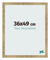 Cornice 36x49cm Oro Antico MDF Bologna Davanti Dimensione | Yourdecoration.it