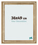 Cornice 36x49cm Oro Antico MDF Lazio Davanti Dimensione | Yourdecoration.it