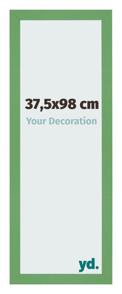 Cornice 37 5x98 cm Verde MDF Bologna Davanti Dimensione | Yourdecoration.it