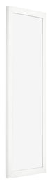 Cornice 37 5x98cm Bianco Lucente MDF Bologna Davanti Obliquo | Yourdecoration.it