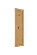 Cornice 37 5x98cm Bianco Vintage MDF Pisa Retro Obliquo | Yourdecoration.it