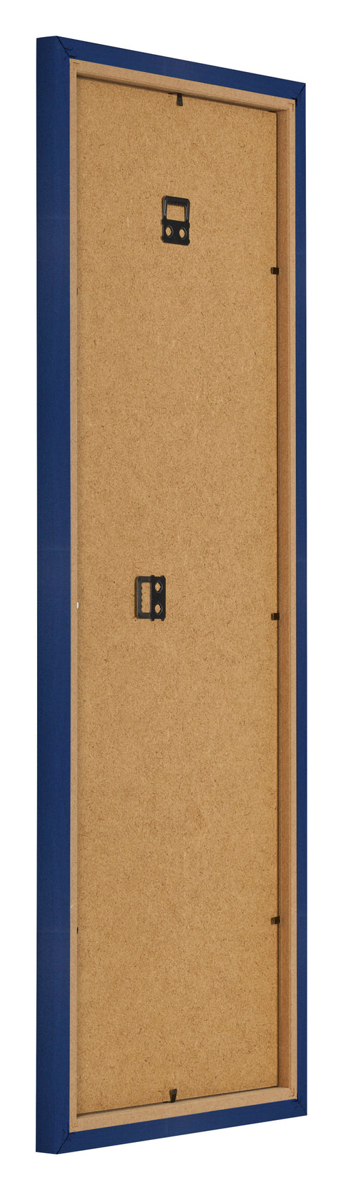Cornice 37 5x98cm Blu Scuro Spazzato MDF Bologna Retro Obliquo | Yourdecoration.it