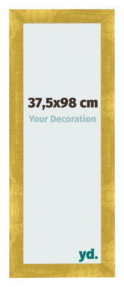 Cornice 37 5x98cm Oro Vintage MDF Pisa Davanti Dimensione | Yourdecoration.it