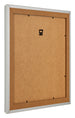 Cornice 40x40cm Argento Opaco MDF Lazio Retro Obliquo | Yourdecoration.it