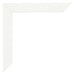 Cornice 40x40cm Bianco Vintage MDF Pisa Dettaglio Angolo | Yourdecoration.it