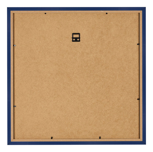 Cornice 40x40cm Blu Scuro Spazzato MDF Bologna Retro | Yourdecoration.it