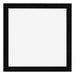 Cornice 40x40cm Nero Argento Lucido MDF Pisa Davanti | Yourdecoration.it