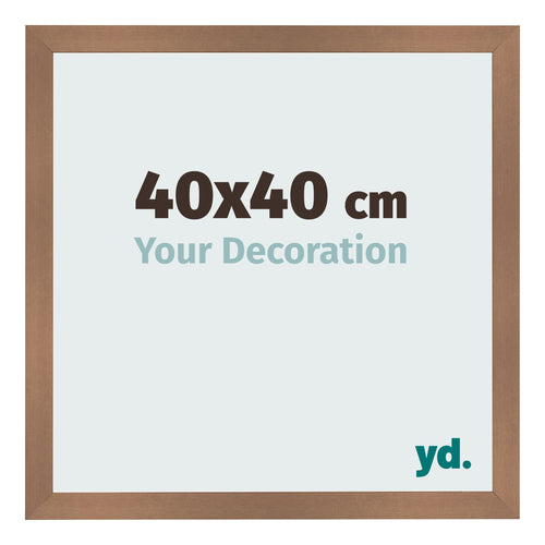 Cornice 40x40cm Rame Decorativo MDF Bologna Davanti Dimensione | Yourdecoration.it