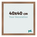 Cornice 40x40cm Rame Decorativo MDF Bologna Davanti Dimensione | Yourdecoration.it