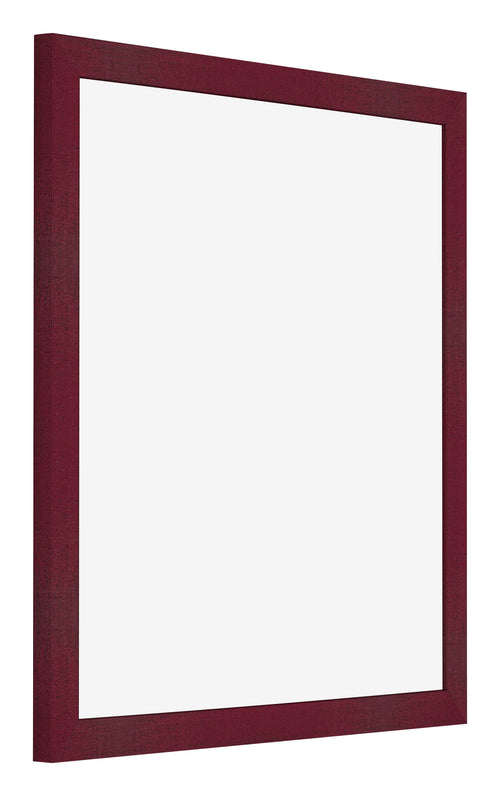 Cornice 40x40cm Vino Rosso Spazzato MDF Bologna Davanti Obliquo | Yourdecoration.it