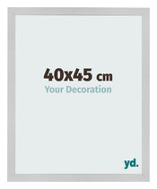 Cornice 40x45cm Acciaio Inox MDF Bologna Davanti Dimensione | Yourdecoration.it