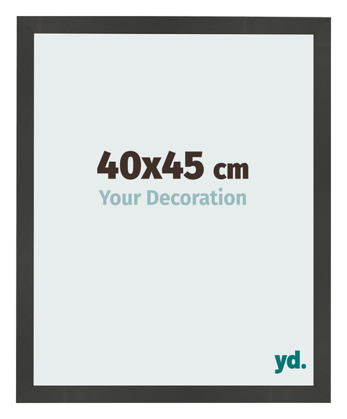 Cornice 40x45cm Antracite MDF Bologna Davanti Dimensione | Yourdecoration.it