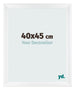 Cornice 40x45cm Bianco Vintage MDF Pisa Davanti Dimensione | Yourdecoration.it