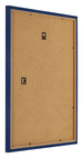 Cornice 40x45cm Blu Scuro Spazzato MDF Bologna Retro Obliquo | Yourdecoration.it