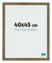 Cornice 40x45cm Bronzo Decorativo MDF Bologna Davanti Dimensione | Yourdecoration.it