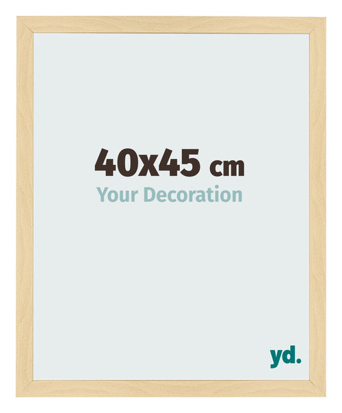 Cornice 40x45cm Faggio Decorativo MDF Bologna Davanti Dimensione | Yourdecoration.it