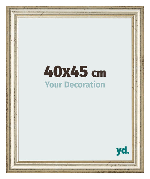 Cornice 40x45cm Lucentezza Metallica MDF Lazio Davanti Dimensione | Yourdecoration.it