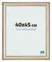 Cornice 40x45cm Lucentezza Metallica MDF Lazio Davanti Dimensione | Yourdecoration.it