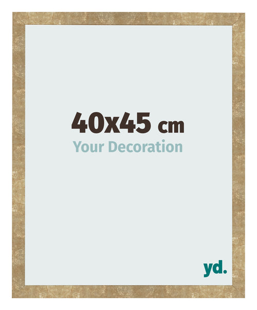 Cornice 40x45cm Oro Antico MDF Bologna Davanti Dimensione | Yourdecoration.it