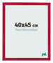 Cornice 40x45cm Rosso MDF Bologna Davanti Dimensione | Yourdecoration.it