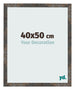Cornice 40x50 cm Metallo Ossidato MDF Bologna Davanti Dimensione | Yourdecoration.it