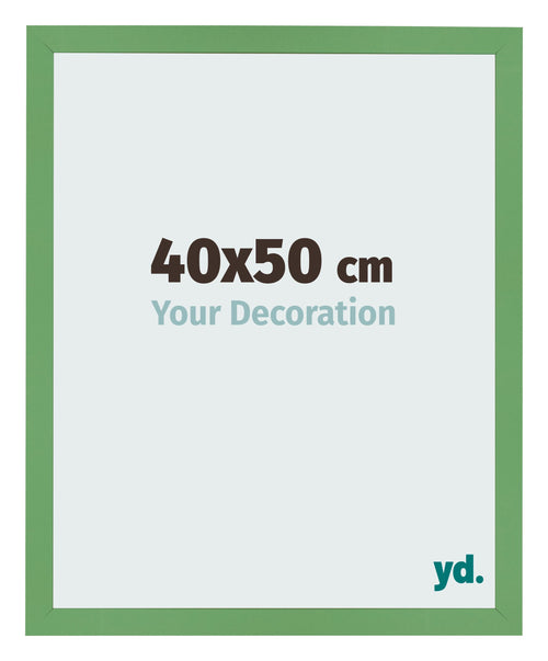 Cornice 40x50 cm Verde MDF Bologna Davanti Dimensione | Yourdecoration.it