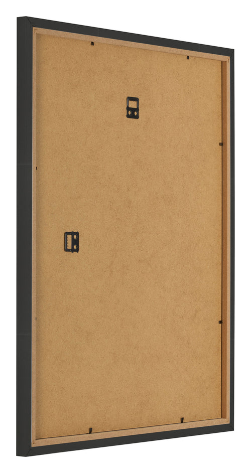 Cornice 40x50cm Grana Di Legno Nero MDF Bologna Retro Obliquo | Yourdecoration.it