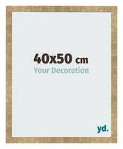 Cornice 40x50cm Oro Antico MDF Bologna Davanti Dimensione | Yourdecoration.it