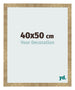 Cornice 40x50cm Oro Antico MDF Bologna Davanti Dimensione | Yourdecoration.it
