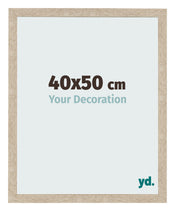 Cornice 40x50cm Rovere MDF Bologna Davanti Dimensione | Yourdecoration.it
