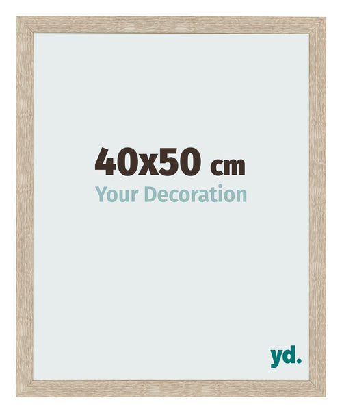 Cornice 40x50cm Rovere MDF Bologna Davanti Dimensione | Yourdecoration.it