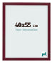 Cornice 40x55 cm Vino Rosso Spazzato MDF Bologna Davanti Dimensione | Yourdecoration.it