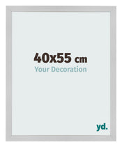 Cornice 40x55cm Acciaio Inox MDF Bologna Davanti Dimensione | Yourdecoration.it