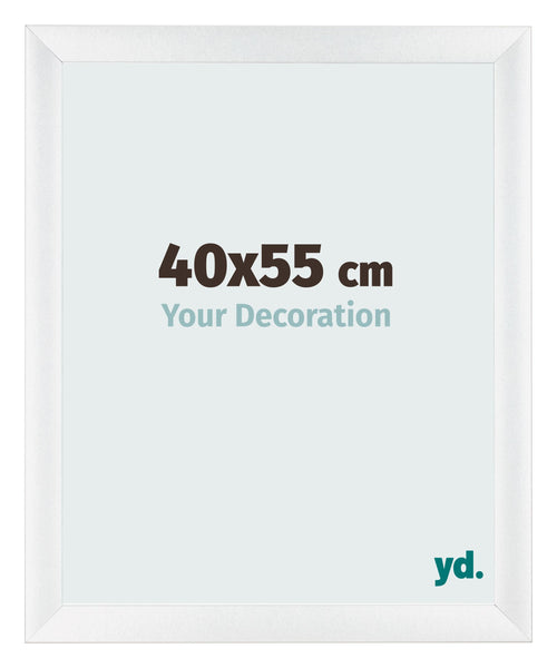 Cornice 40x55cm Bianco Vintage MDF Pisa Davanti Dimensione | Yourdecoration.it