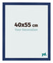 Cornice 40x55cm Blu Scuro Spazzato MDF Bologna Davanti Dimensione | Yourdecoration.it