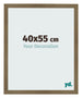 Cornice 40x55cm Bronzo Decorativo MDF Bologna Davanti Dimensione | Yourdecoration.it