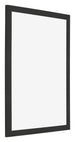 Cornice 40x55cm Grana Di Legno Nero MDF Bologna Davanti Obliquo | Yourdecoration.it