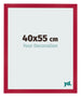 Cornice 40x55cm Rosso MDF Bologna Davanti Dimensione | Yourdecoration.it