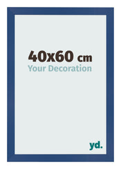 Cornice 40x60 cm Blu Scuro MDF Bologna Davanti Dimensione | Yourdecoration.it