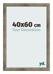 Cornice 40x60 cm Metallo Vintage MDF Bologna Davanti Dimensione | Yourdecoration.it