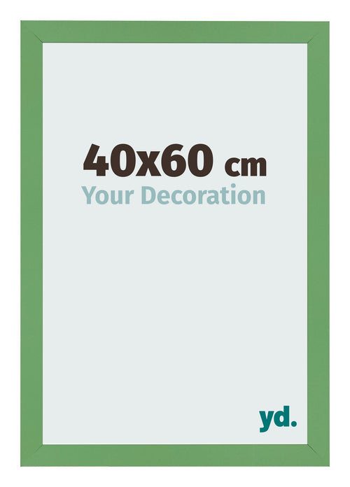 Cornice 40x60 cm Verde MDF Bologna Davanti Dimensione | Yourdecoration.it