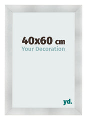 Cornice 40x60cm Alluminio Spazzolato MDF Pisa Davanti Dimensione | Yourdecoration.it
