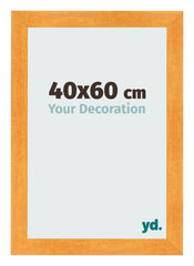 Cornice 40x60cm Arancione MDF Pisa Davanti Dimensione | Yourdecoration.it