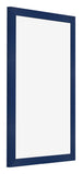Cornice 40x60cm Blu Scuro Spazzato MDF Bologna Davanti Obliquo | Yourdecoration.it