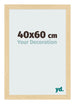 Cornice 40x60cm Faggio Decorativo MDF Bologna Davanti Dimensione | Yourdecoration.it