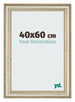 Cornice 40x60cm Lucentezza Metallica MDF Lazio Davanti Dimensione | Yourdecoration.it